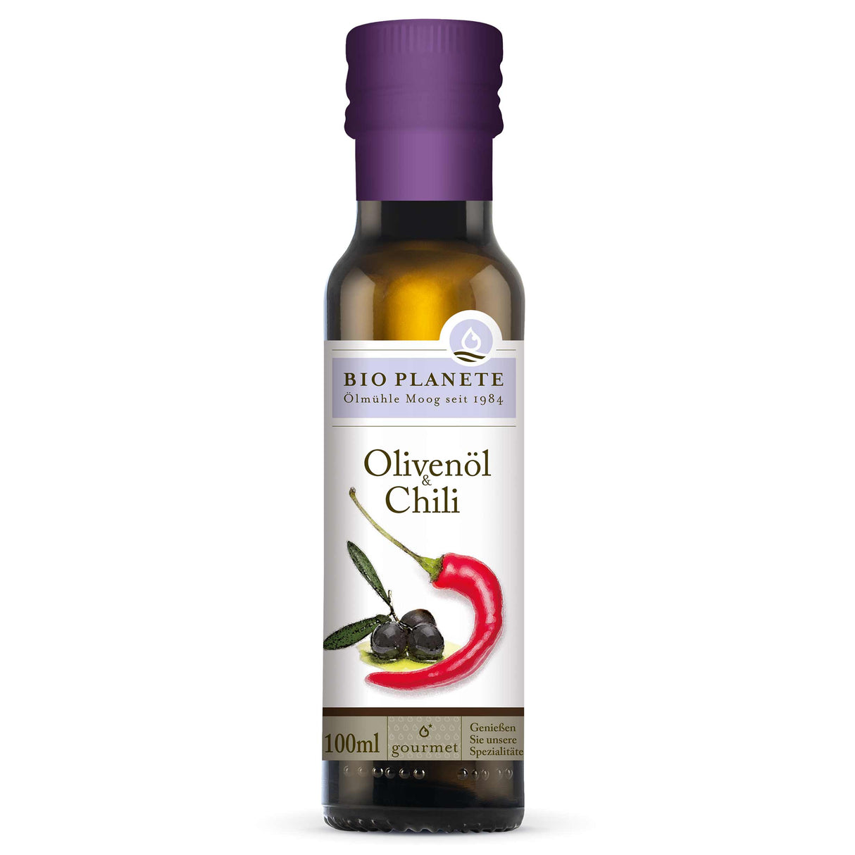 Bio Olivenöl & Chili, 100ml - YOGISHOP