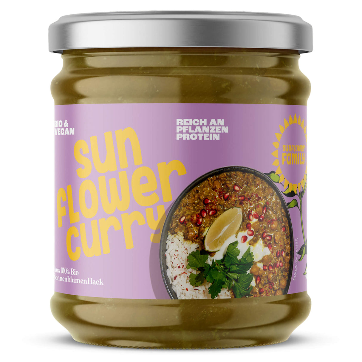 Bio Sunflower Curry, 350 g - YOGISHOP