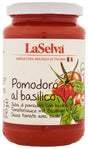 Bio Pomodoro al basilico, Tomatensauce mit Basilikum, 340 g - All-Bio Naturkost