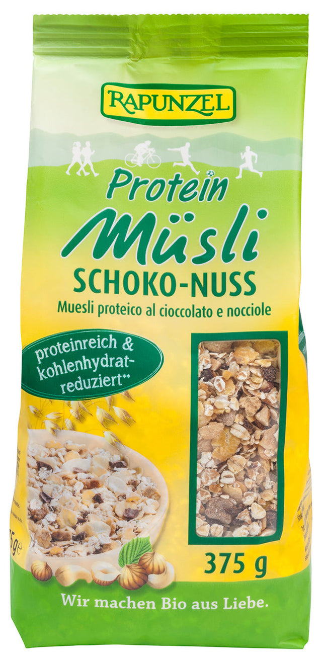 Bio Protein-Müsli Schoko-Nuss, 375g - YOGISHOP