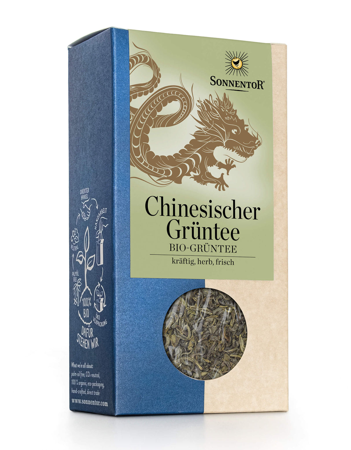 Bio Chinesischer Grüntee lose, 100 g - YOGISHOP