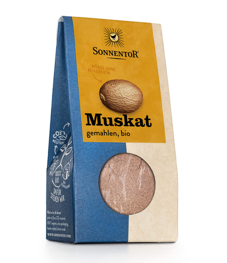 Bio Muskat gemahlen, 30g - YOGISHOP