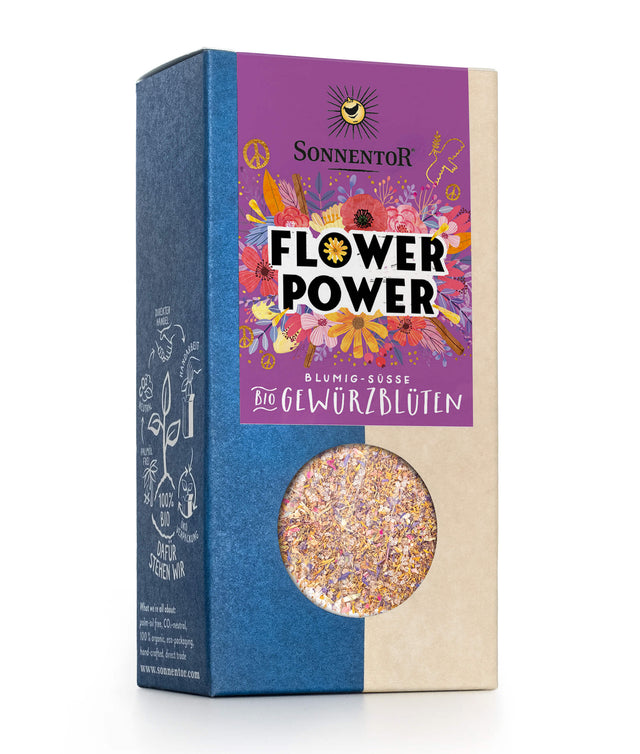 Bio Flower Power Gewürzblütenmischung, 35 g - YOGISHOP