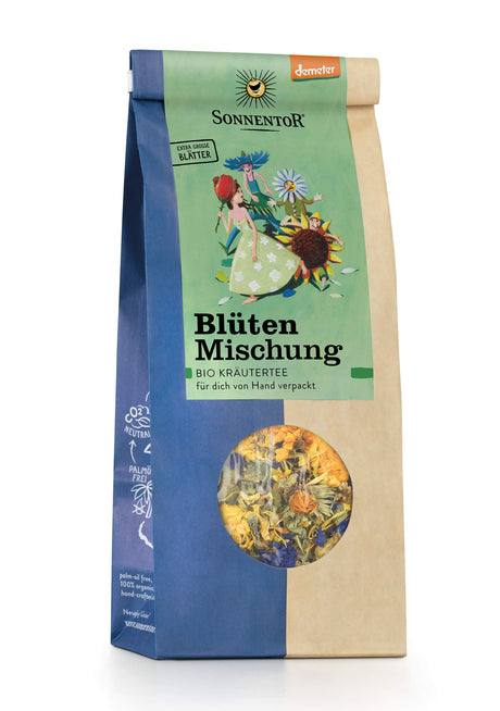 Bio Blütenmischung Kräutertee lose, 40 g - YOGISHOP