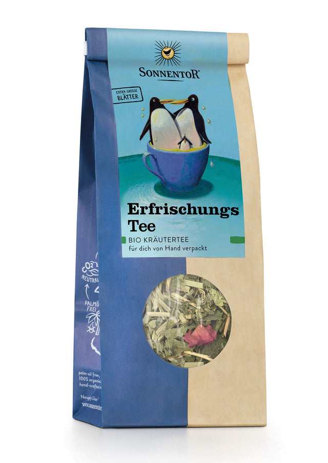 Bio Kräuterteemischung Erfrischungstee lose, 50 g - YOGISHOP