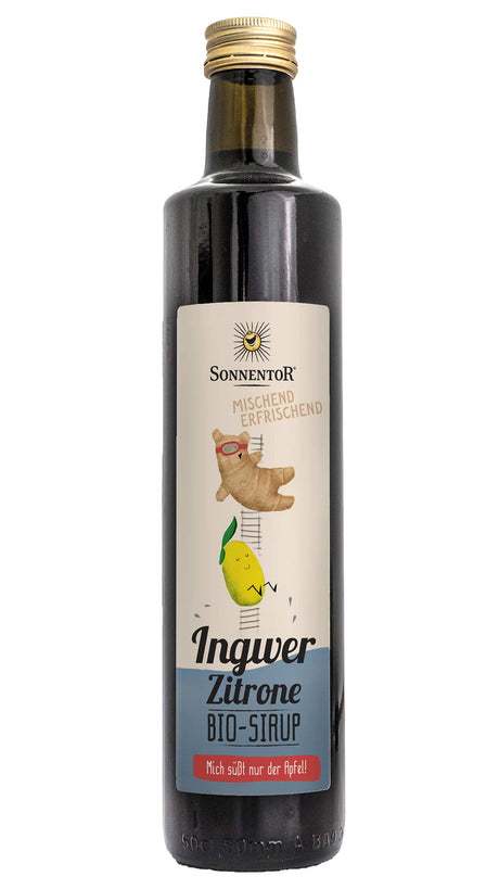 Bio Ingwer-Zitronen Sirup, 500 ml