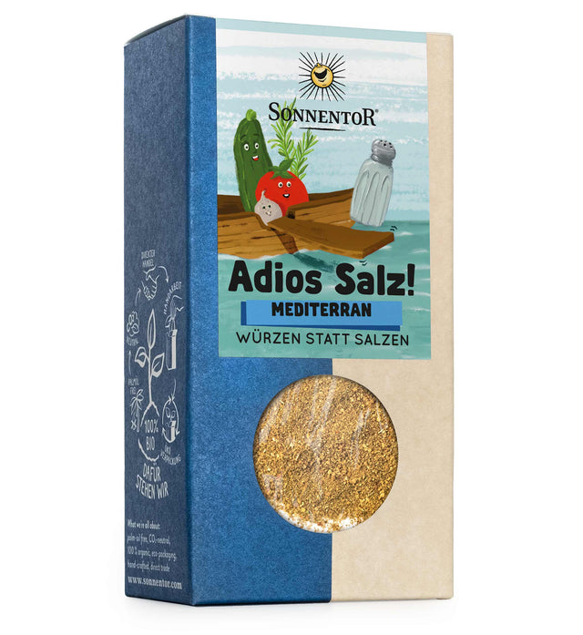 Bio Adios Salz! Gemüsemischung mediterran, 55 g - All-Bio Naturkost