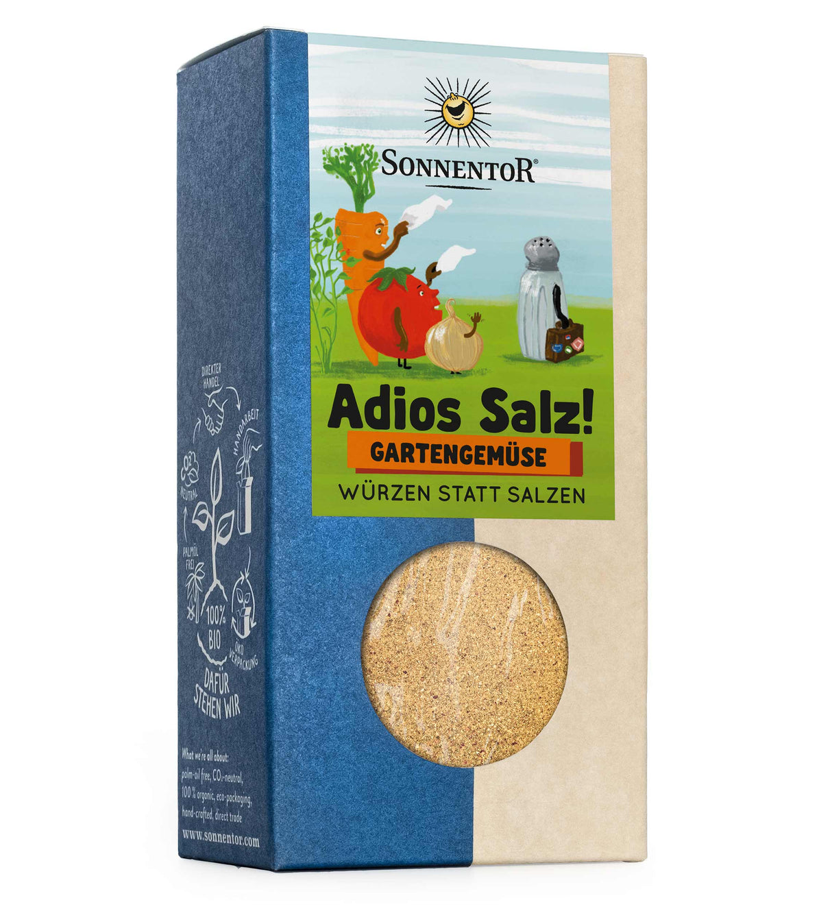 Bio Adios Salz! Gemüsemischung Gartengemüse, 60 g - YOGISHOP