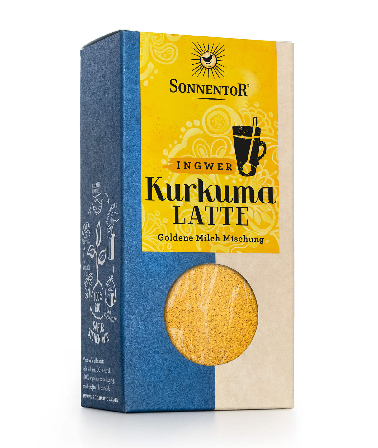 Bio Kurkuma-Latte Ingwer, 60 g - YOGISHOP