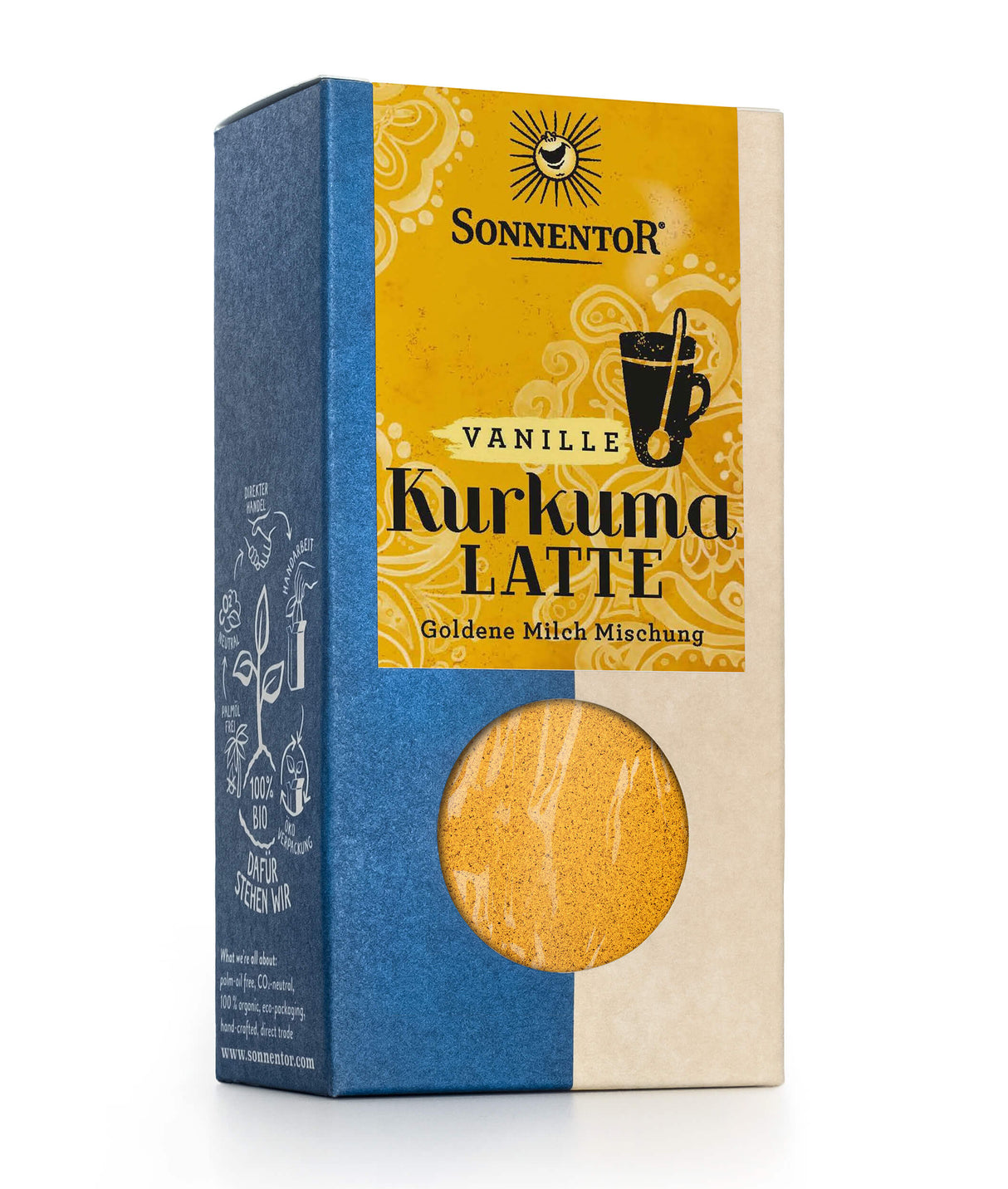 Bio Kurkuma-Latte Vanille, 60 g - All-Bio Naturkost