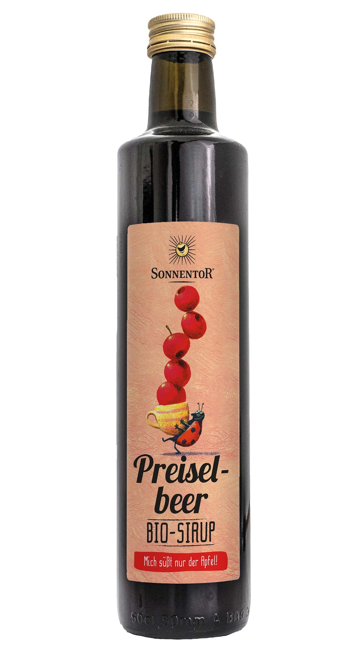 Bio Preiselbeer Sirup, 500 ml - All-Bio Naturkost