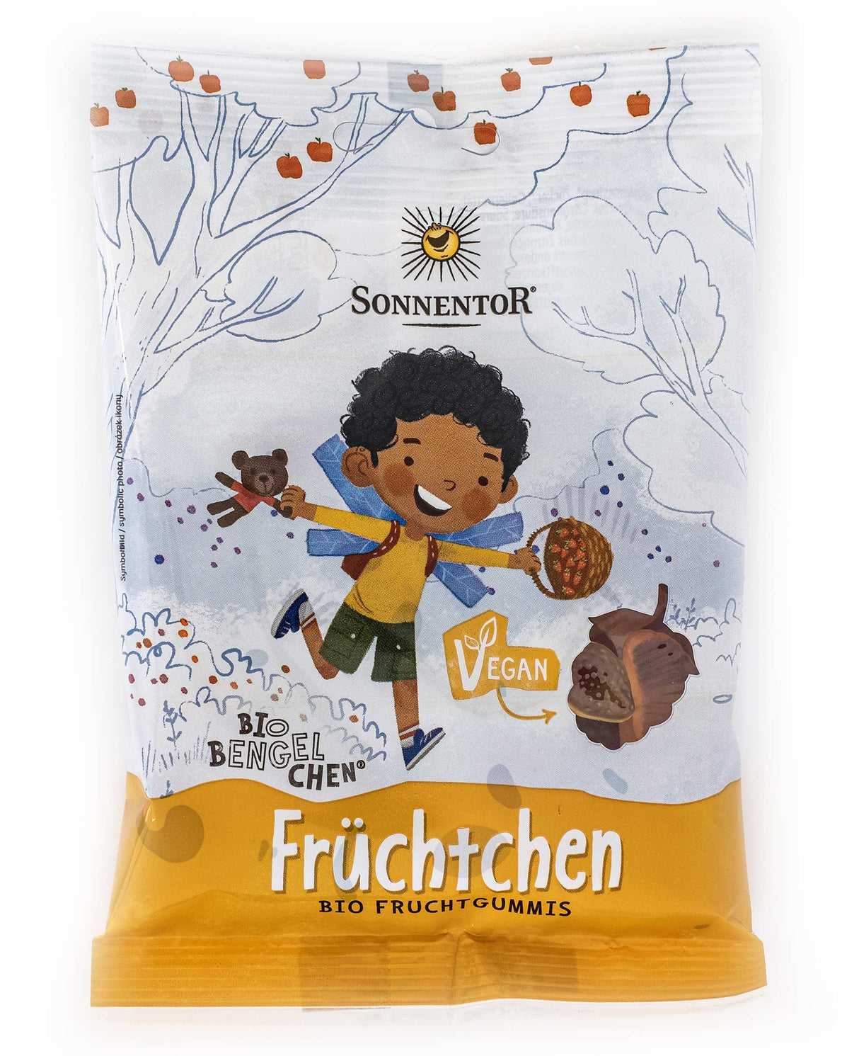 Bio Früchtchen Fruchtgummis, 100 g - All-Bio Naturkost