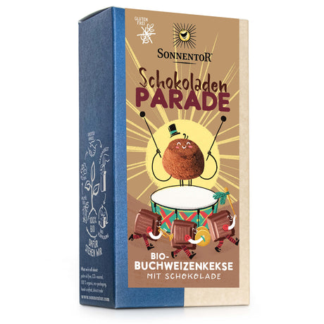 Bio Schokoladen Parade Buchweizenkekse, 100 g - YOGISHOP