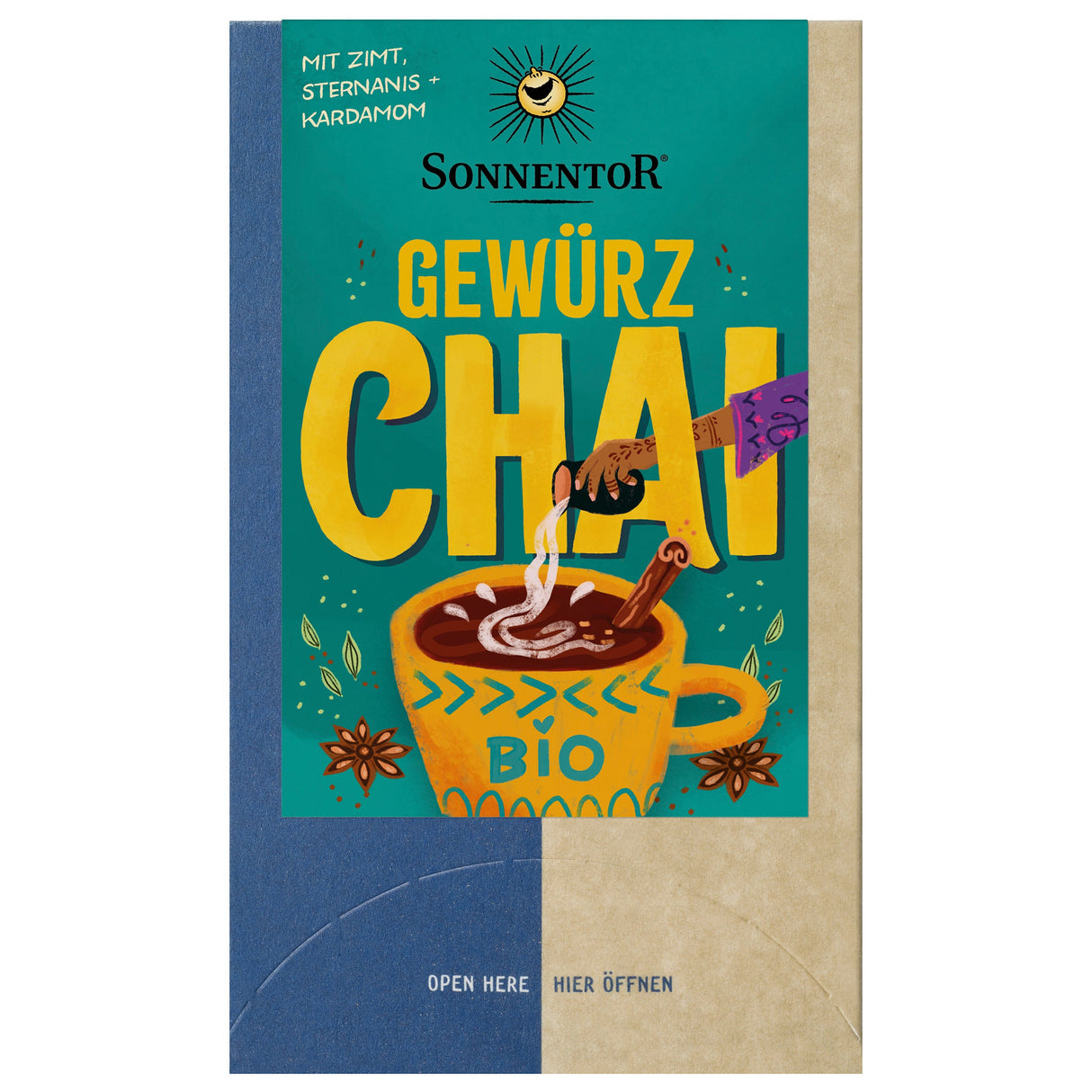 Bio Gewürz Chai Teemischung, 32,4 g