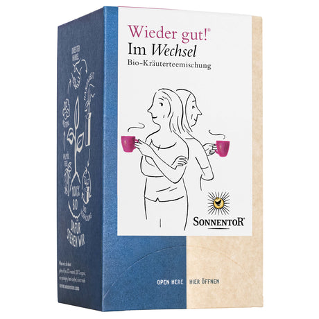 Bio Wieder-gut-Tee, Im Wechsel, 18 x 1,5 g - YOGISHOP