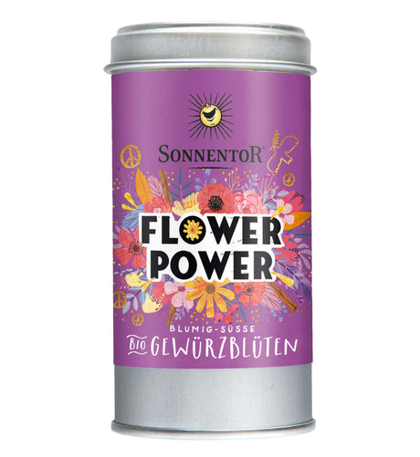 Bio Gewürzblüten-Zubereitung "Flower Power", 40 g - All-Bio Naturkost