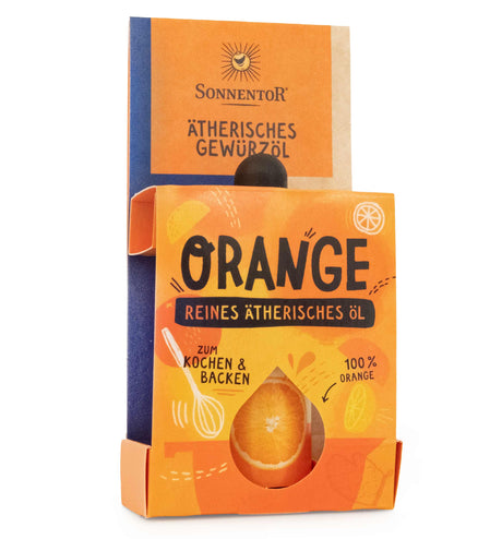 Bio Orange ätherisches Gewürzöl, 4,5 ml - YOGISHOP