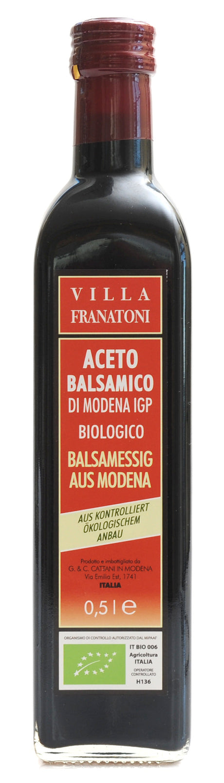 Bio Aceto Balsamico di Modena, 500 ml - All-Bio Naturkost