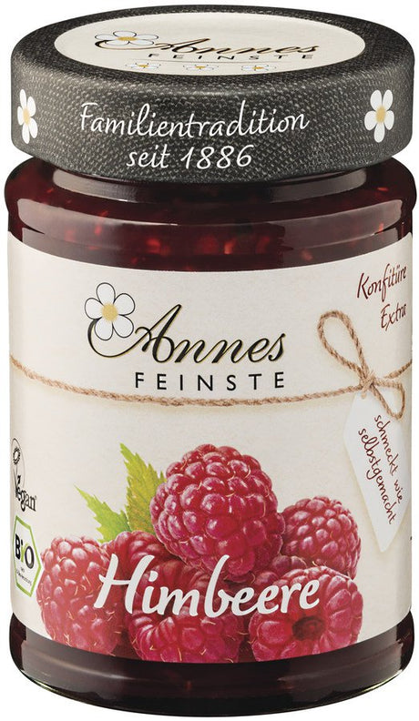 Bio Himbeer Konfitüre, 225 g - All-Bio Naturkost