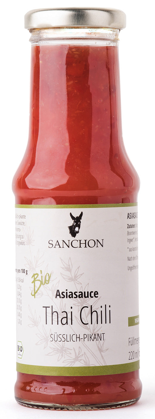 Bio Asia Sauce Thai Chili, 220 ml - YOGISHOP