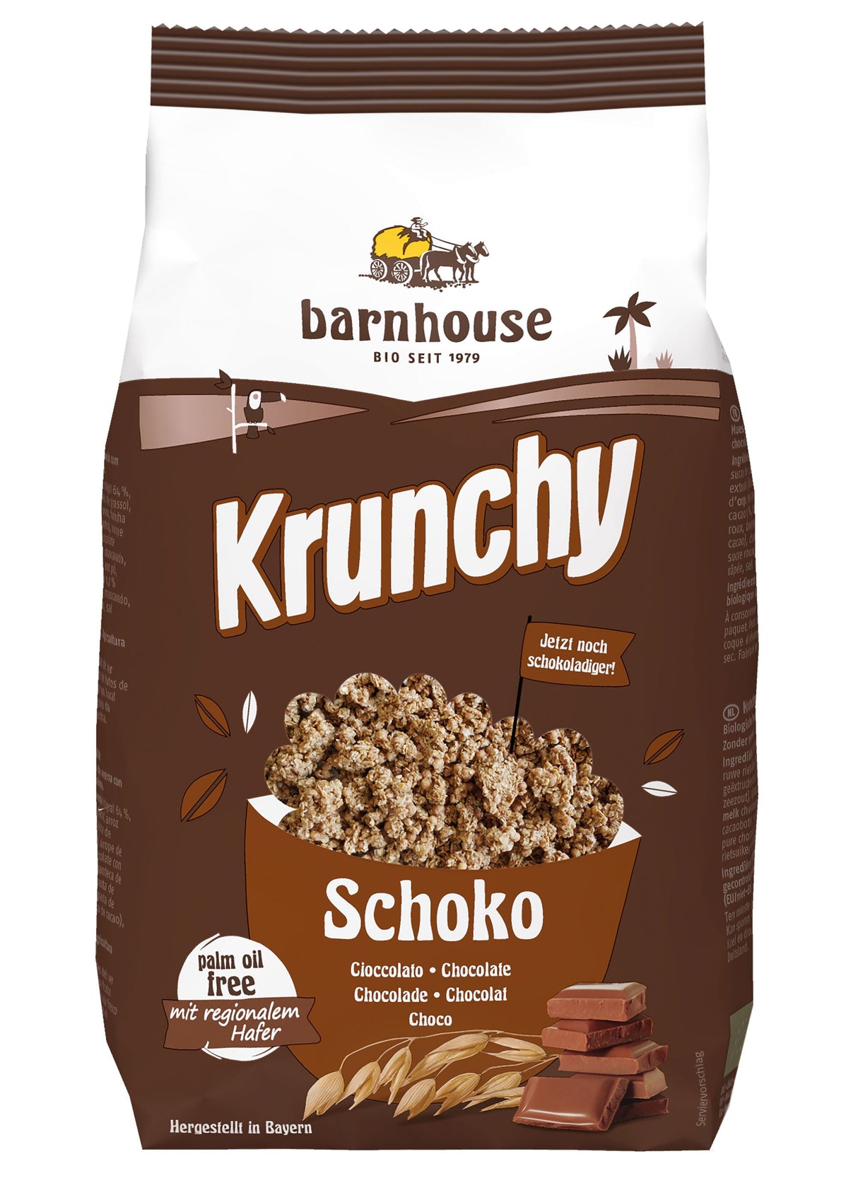 Bio Krunchy Schoko, 375 g - All-Bio Naturkost