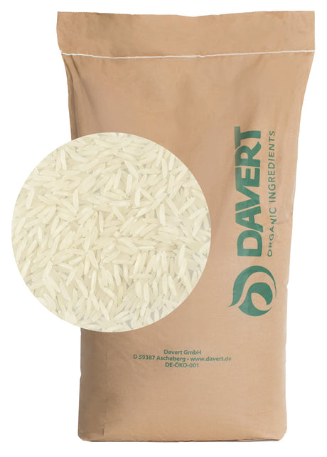 Bio Basmati Reis, weiß, lose, 25 kg - YOGISHOP