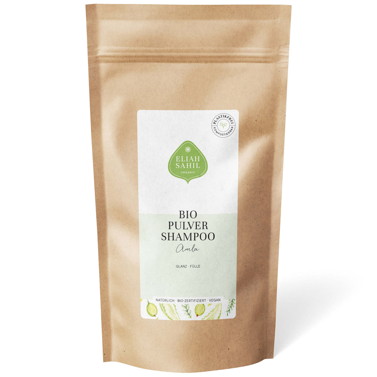 Bio Shampoo Powder - Amla, eco refill-bag, 500 g - All-Bio Naturkost