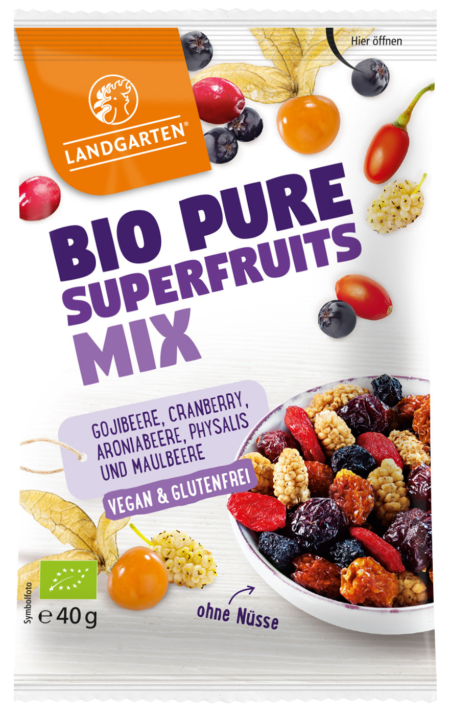 Bio Pure Superfruits Mix, 40 g - YOGISHOP