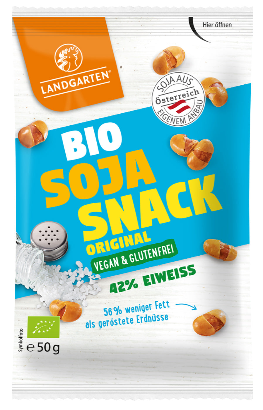 Bio Soja Snack Original, 50 g - YOGISHOP