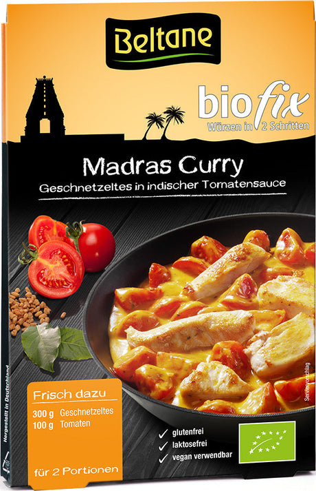 Bio fix Madras Curry , 19,7 g - All-Bio Naturkost