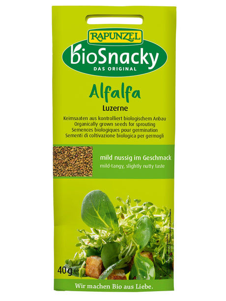 BioSnacky Keimsaat Alfalfa, 40 g - All-Bio Naturkost