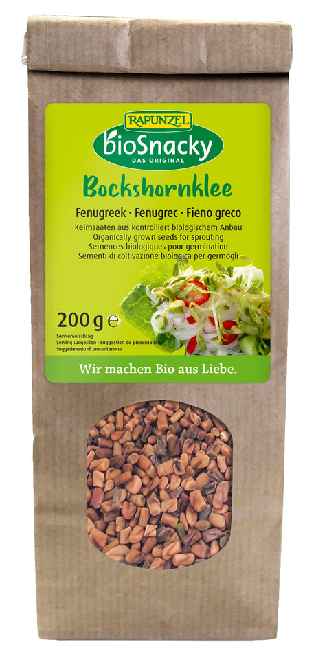 BioSnacky Keimsaat Bockshornklee, 200 g - All-Bio Naturkost