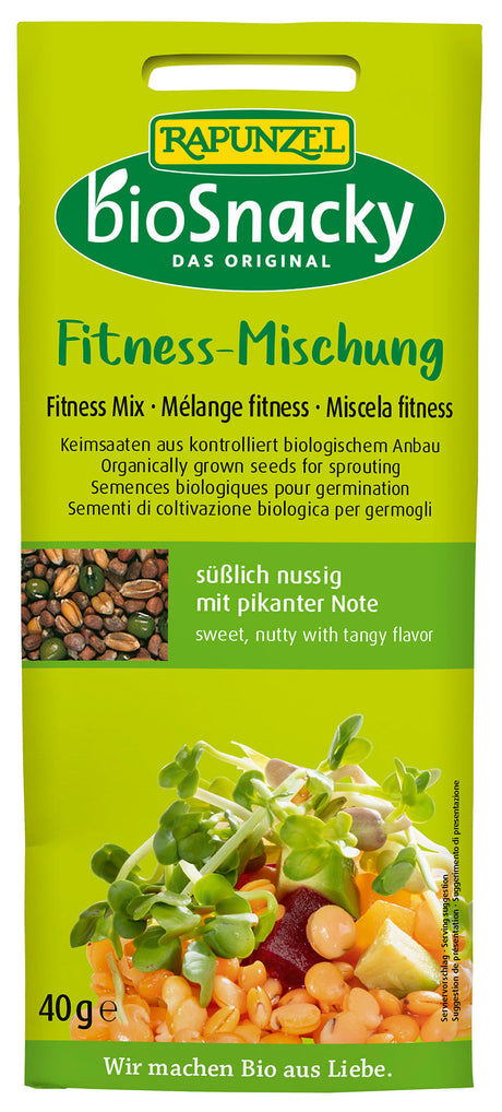 BioSnacky Keimsaaten Fitness-Mischung, 40 g - YOGISHOP