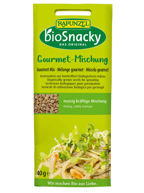 BioSnacky Keimsaaten Gourmet-Mischung, 40g - All-Bio Naturkost