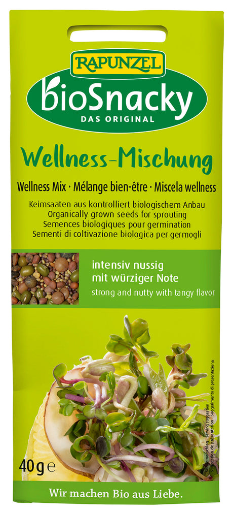 BioSnacky Keimsaaten Wellness-Mischung, 40 g - All-Bio Naturkost