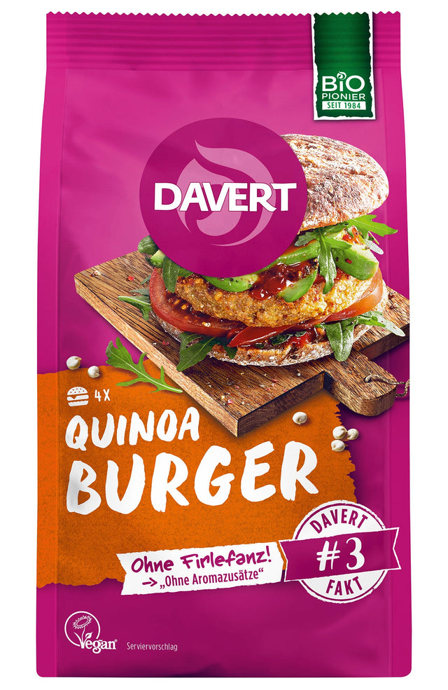 Bio Quinoa Burger, 160 g - All-Bio Naturkost