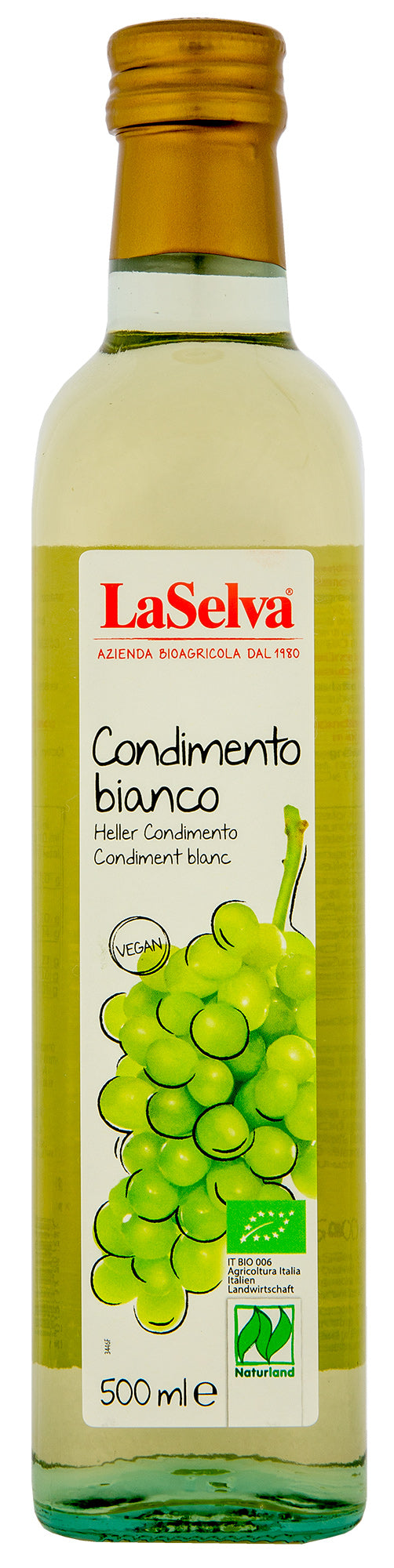 Bio Condimento Balsamico Bianco, 0,5 l