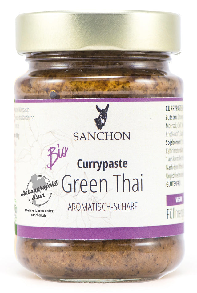 Bio Currypaste Green Thai, 190 g - YOGISHOP