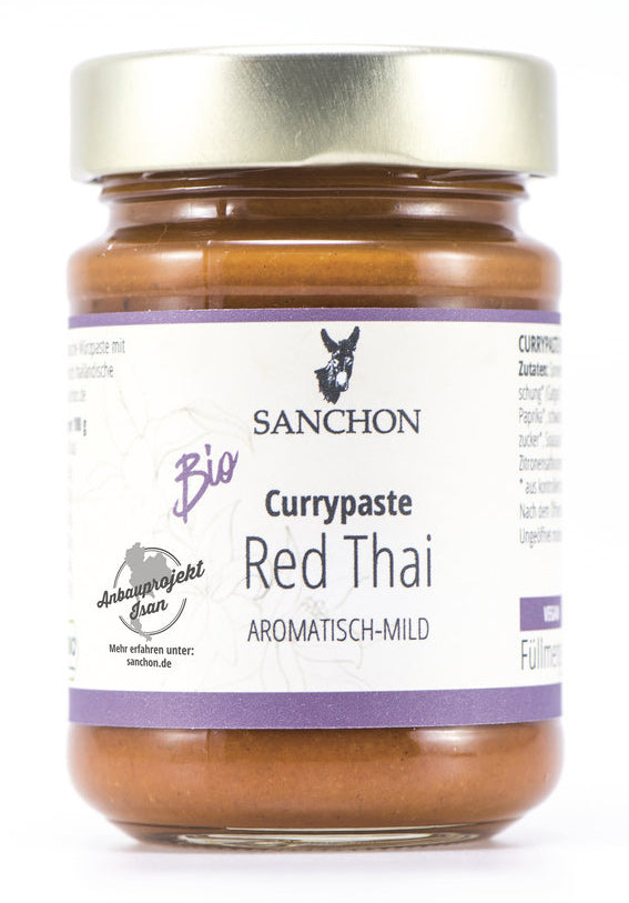 Bio Currypaste Red Thai, 190 g - All-Bio Naturkost