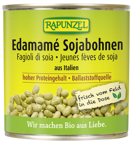 Bio Sojabohnen Edamamé, in der Dose, 200 g - All-Bio Naturkost