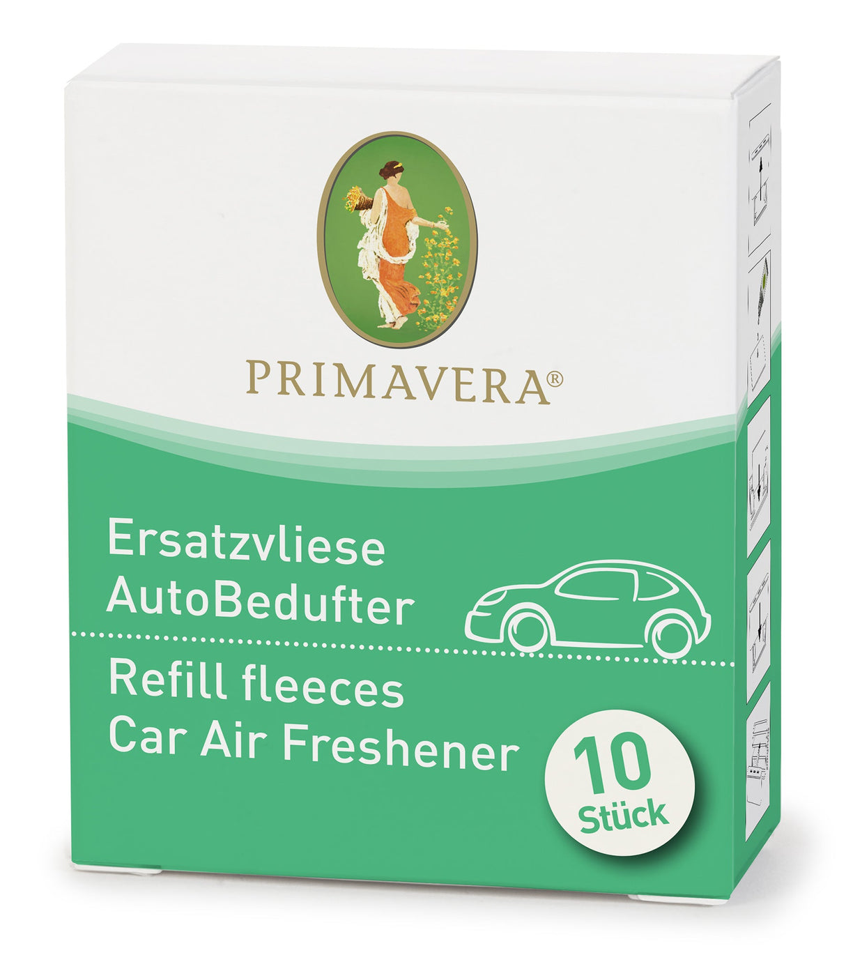 Ersatzvliese AutoBedufter, Nachfüllpack á 10 Stück - YOGISHOP