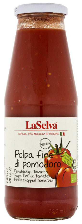 Bio Polpa fine di pomodoro - Stückige Tomaten, 690 g - All-Bio Naturkost