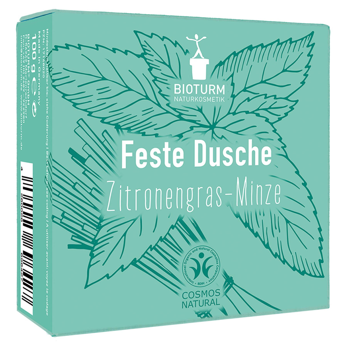 Feste Dusche Zitronengras-Minze, 100 g - YOGISHOP