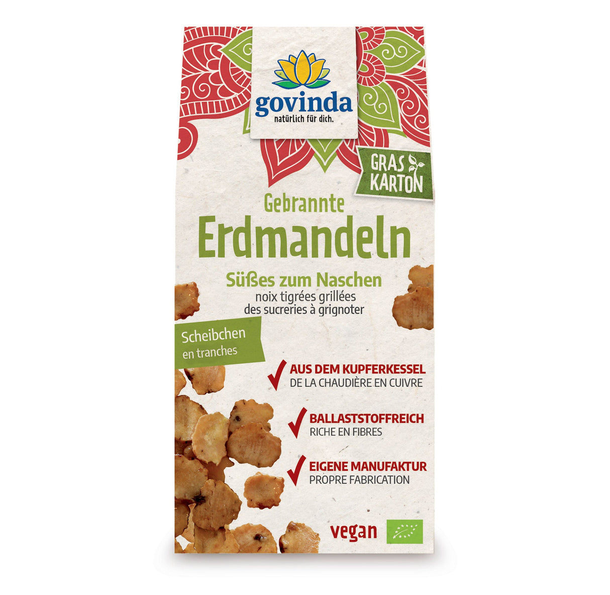 Bio gebrannte Erdmandeln, 100 g - All-Bio Naturkost