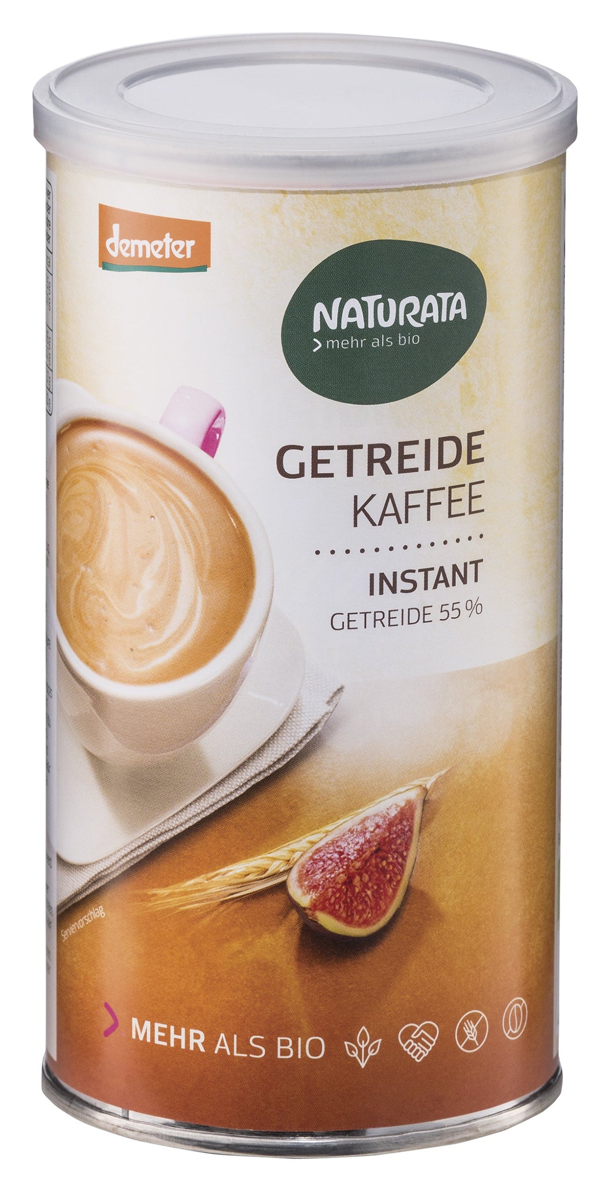 Bio Getreidekaffee, instant, Dose 100 g - YOGISHOP