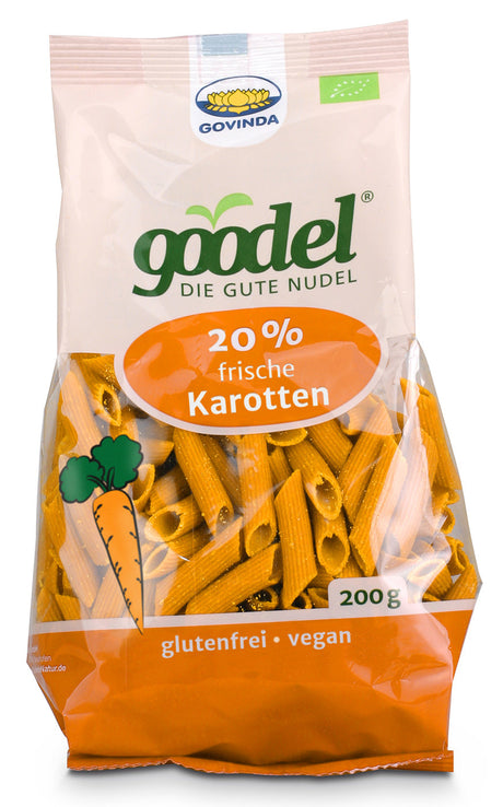 Bio Goodel – Die gute Nudel „Rote Linse-Karotte“, 200 g - All-Bio Naturkost