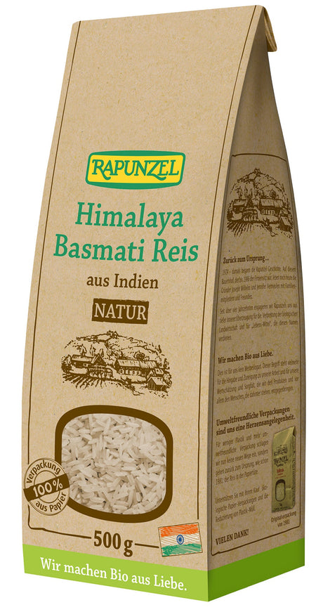 Bio Himalaya Basmati Reis natur, 500 g - YOGISHOP