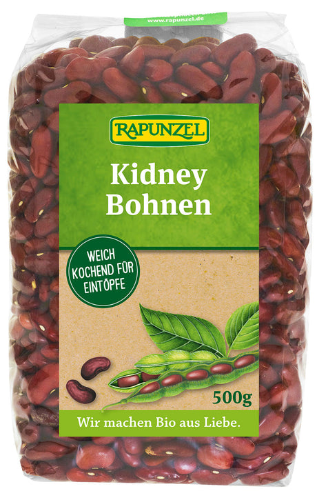 Bio Kidney Bohnen rot, 500 g - All-Bio Naturkost