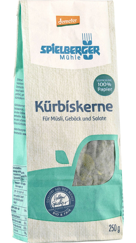 Bio Kürbiskerne, demeter, 250 g - YOGISHOP