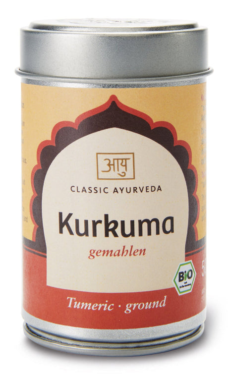 Bio Kurkuma gemahlen, 50 g - YOGISHOP